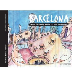 BARCELONA 5 ROUTES FOR SKETCHING   TRAVELLERS /5 RUTAS PARA DIBUJANTES