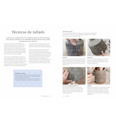 CERAMICA CREATIVA: TEXTURAS, TALLADO, GRABADO