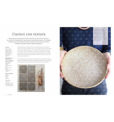 CERAMICA CREATIVA: TEXTURAS, TALLADO, GRABADO